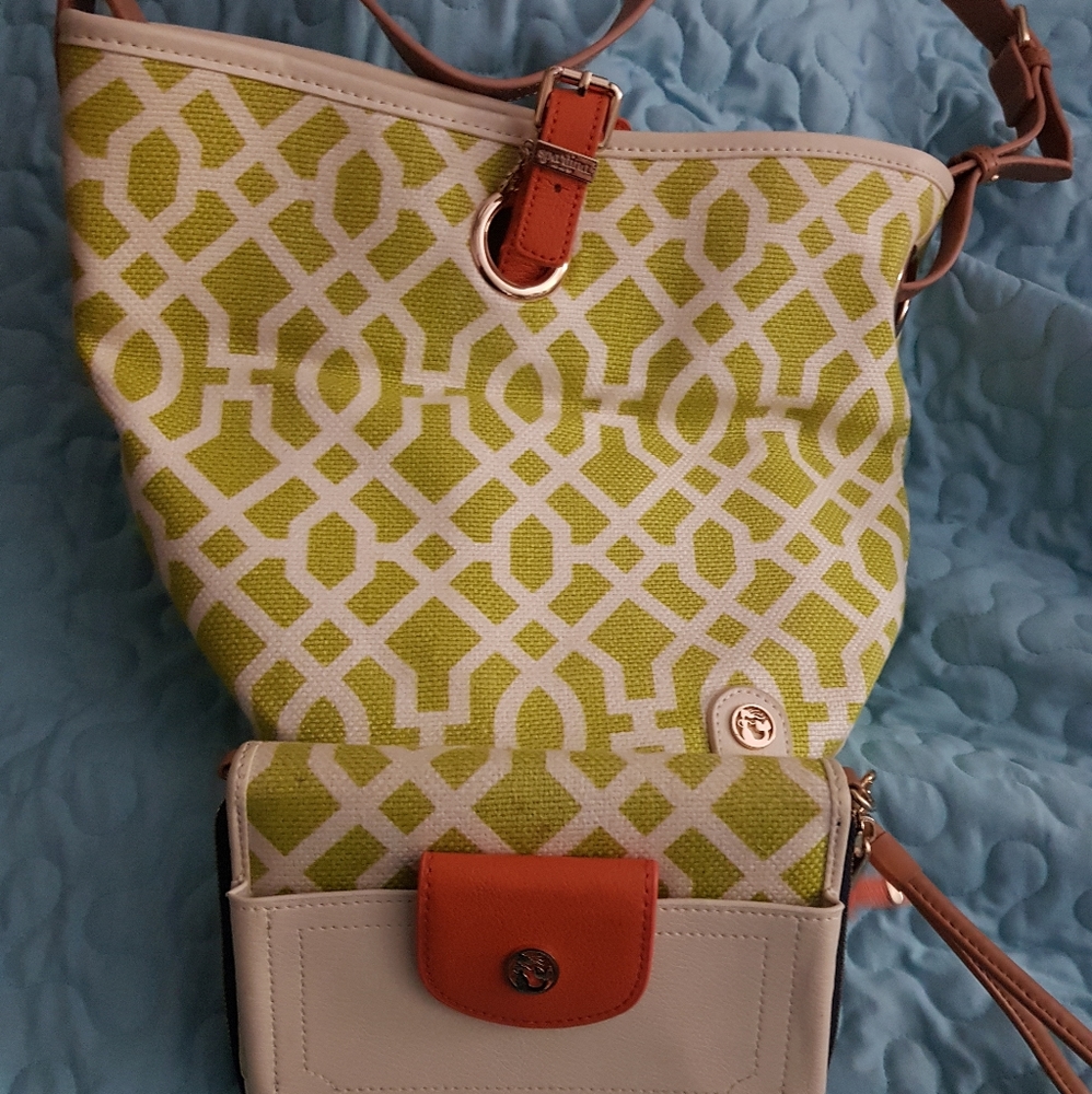 Spartina purse and wallet